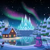Ice Palace album cover by Purrple Cat